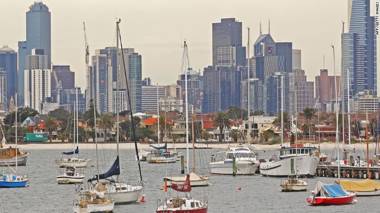 The Economist Intelligence Unit'e göre,  Avustralya'nın Melbourne kenti 2016'nın en yaşanabilir şehri olacak seçildi. Bakılan kriterler arasında ise istikrar, sağlık hizmetleri, kültür ile çevre, eğitim ve altyapı yer alıyor.